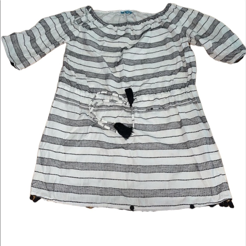 Blue island tunic coverup